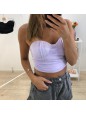 TOP BUSTIER LILLA