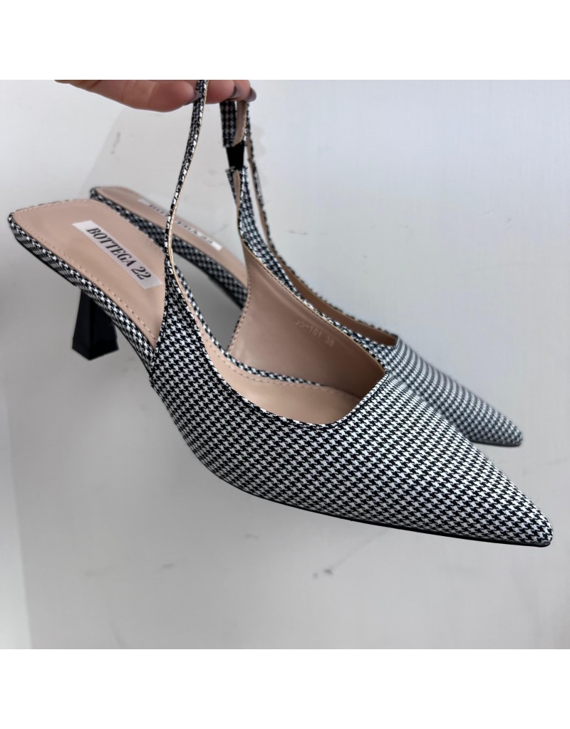 DèCOLLETè SERY PIED DE POULE