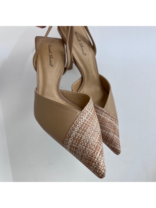 DèCOLLETè GLOSSY CAMEL