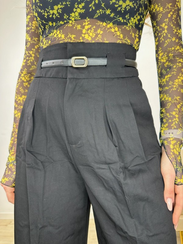PANTALONI CAMELIA NERO