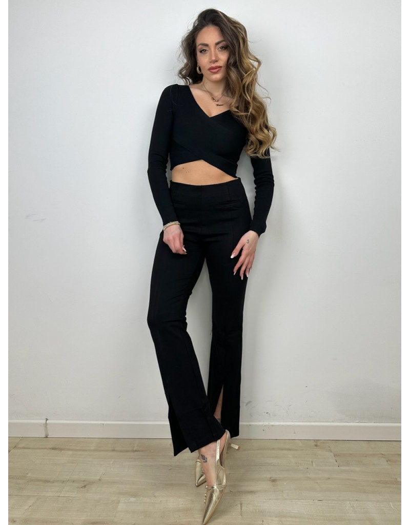 PANTALONI ZAMPA SPACCHETTI