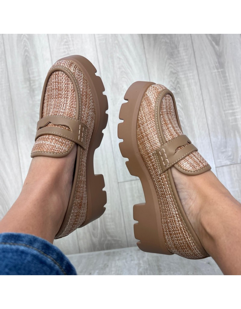 MOCASSINI FARIM CAMEL