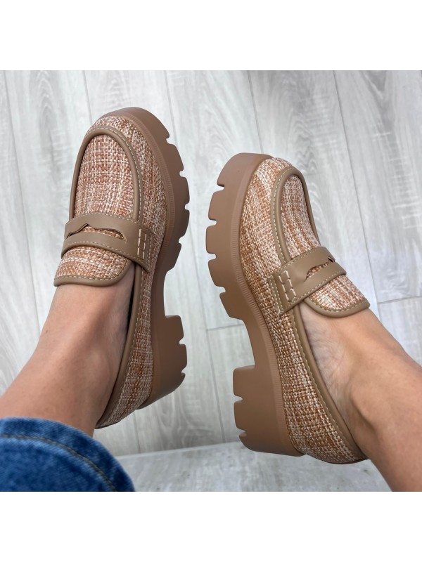 MOCASSINI FARIM CAMEL