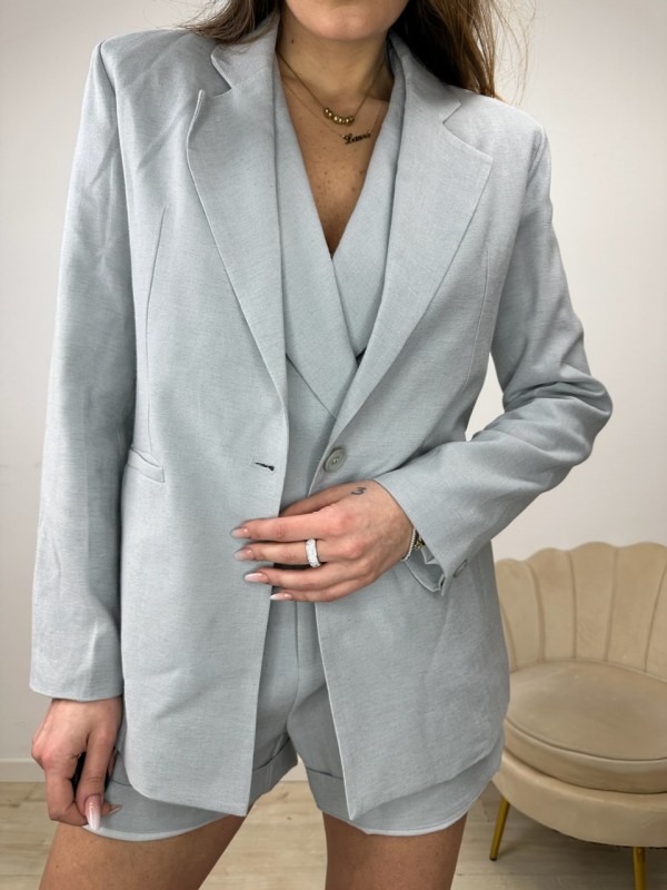 BLAZER ARY LUMINA GRIGIO