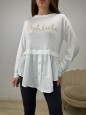 PULL PRIMAVERILE OHLALA BIANCO