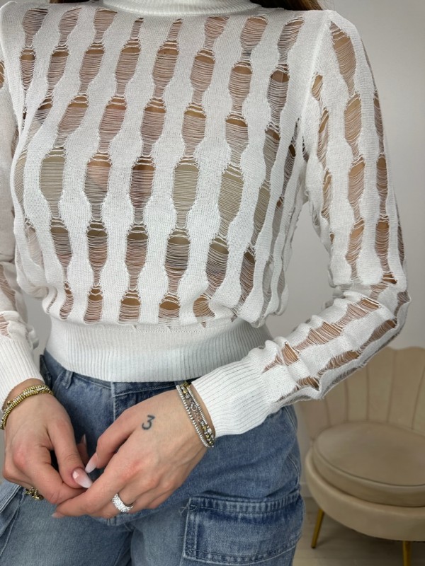 MAGLIA VIKY BIANCA