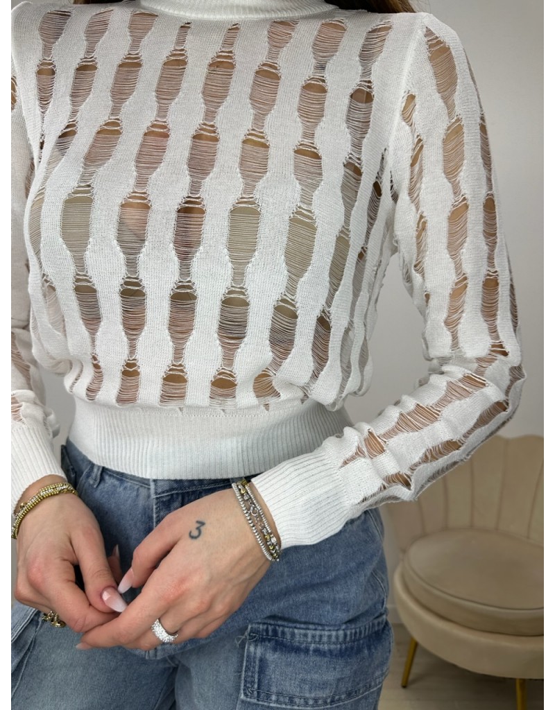 MAGLIA VIKY BIANCA