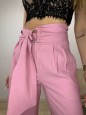 PANTALONI FREMY LUMINA ROSA