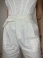 PANTALONI ALEXIA BIANCO