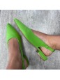 SLINGBACK SIMPLY LICRA VERDE