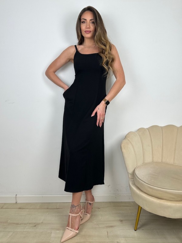 DRESS SOFIA TOPQUALITY NERO