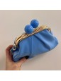 POCHETTE MINI REBECCA AZZURRA
