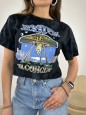 T-SHIRT CROP BOSTON NERA
