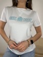 T-SHIRT CALL ME BABY BIANCO