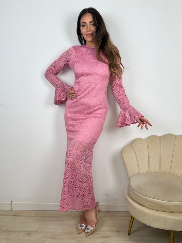 LONG DRESS REBECCA ROSA