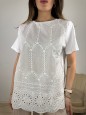 T-SHIRT PLESY BIANCO