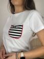 T-SHIRT MARINE BIANCA