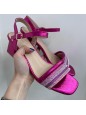SANDALI GISEL FUCSIA