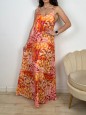 LONG DRESS GIUSY ARANCIO