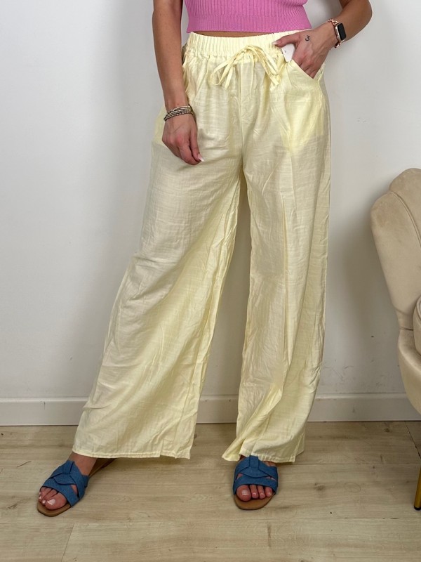 PANTALONI ECONOMY FRIDY GIALLO