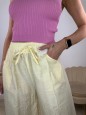PANTALONI ECONOMY FRIDY GIALLO