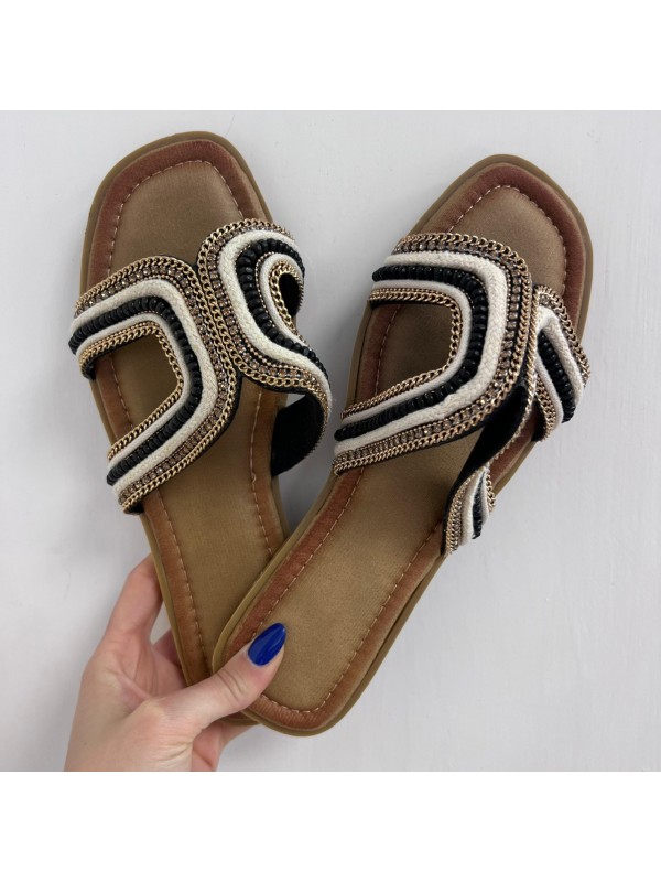 CIABATTE RAMONA NERO