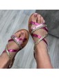 SANDALI DALY FUCSIA