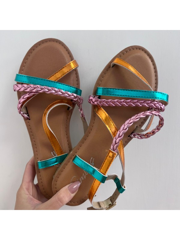 SANDALI DALY ARANCIO