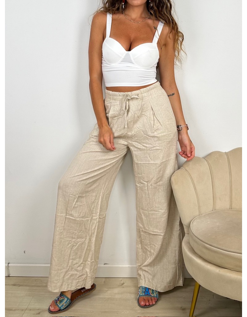 PANTALONI VALERY BEIGE