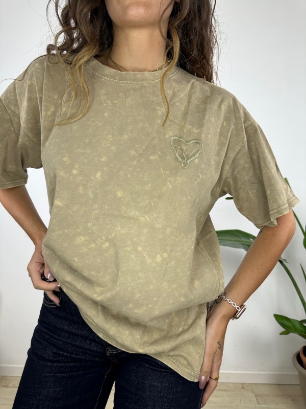 T-SHIRT KLAU BEIGE