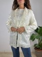 BLAZER PAILLETTES BURRO