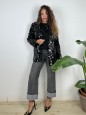 BLAZER PAILLETTES NERO