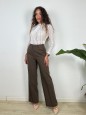 PANTALONI FULL LENGHT MARRONE