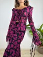 CO ORD SET CLARA FIORI FUCSIA
