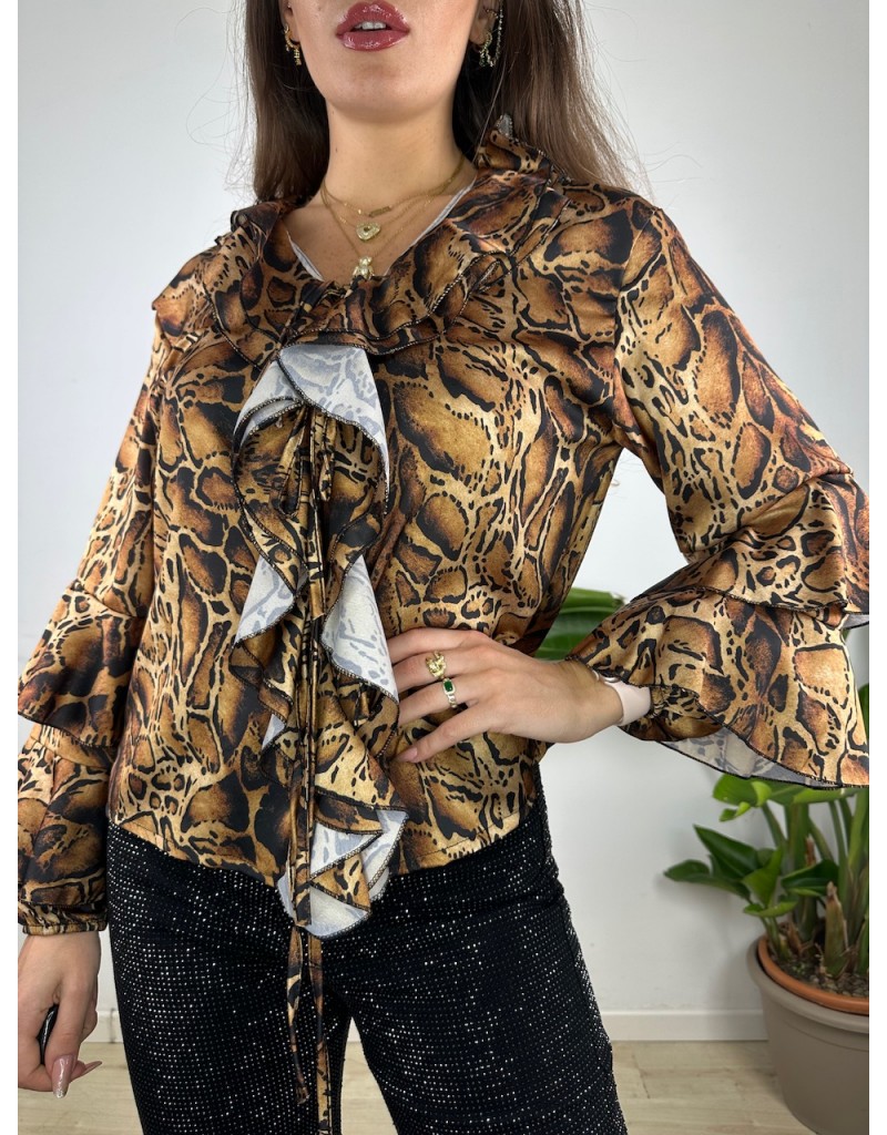 BLUSA PITONATA SUPERSALDI