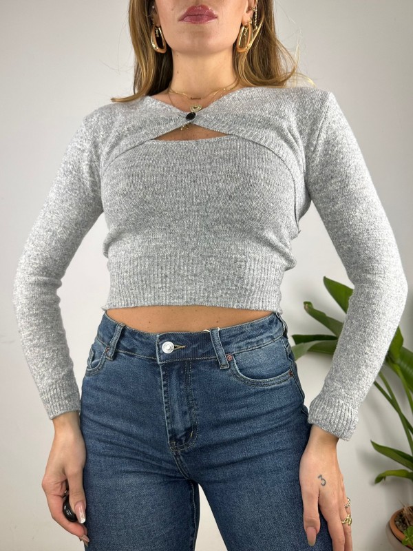 TWINSET ROBIE GRIGIO