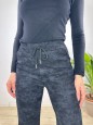 PANTALONI JOGGERS SFUMATO BLU