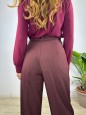 PANTALONI CLOE BORDEAUX