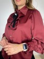 CAMICIA FIOCCHETTO ROUCHES BORDEAUX