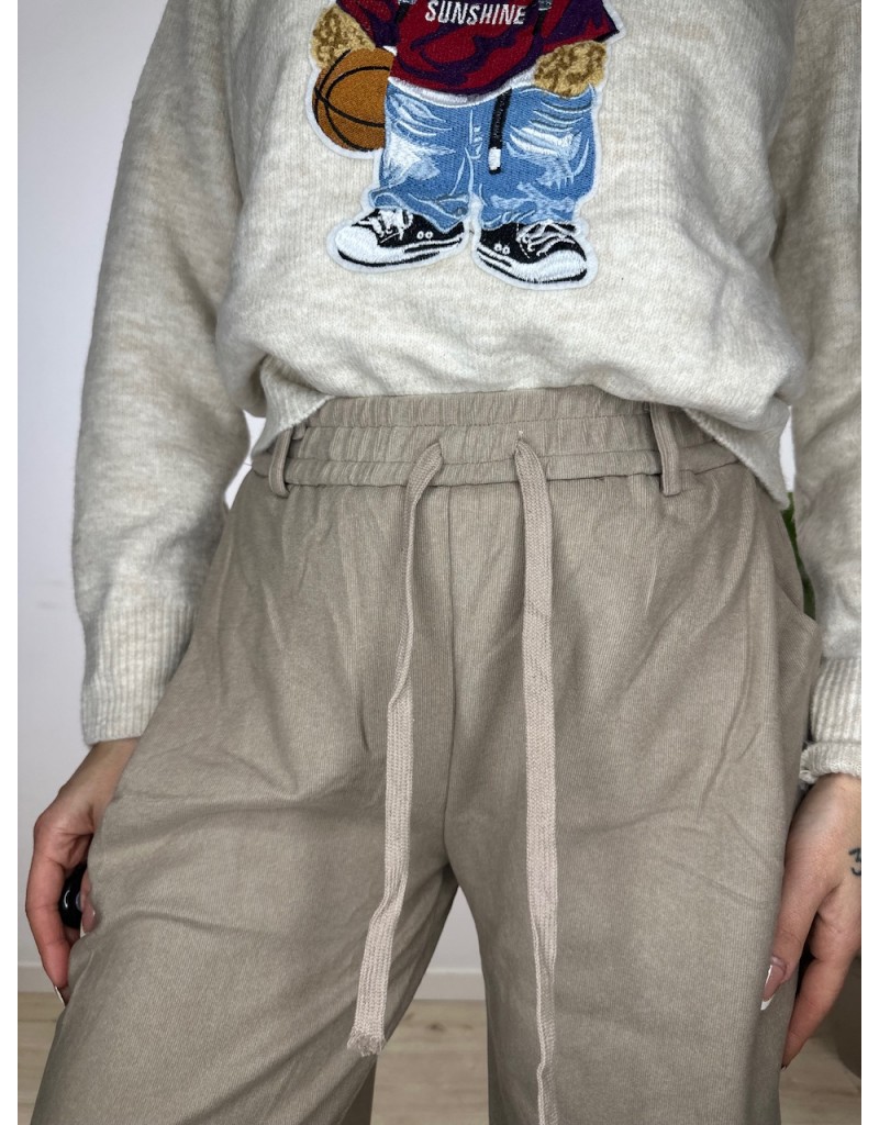 PANTALONI KLARA FANGO