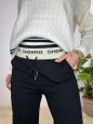 PANTALONI JOGGERS SPORT NERO