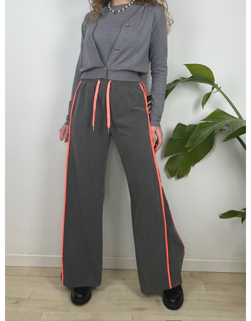 PANTALONI JOGGERS GESSATO