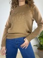 PULLOVER VALENTIN CAMEL