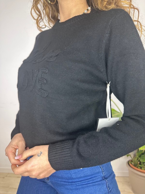 PULLOVER VALENTIN NERO
