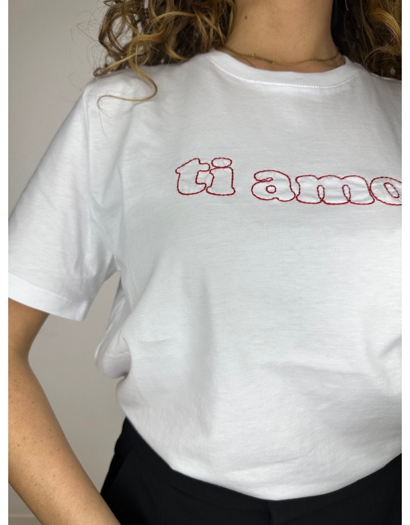 T-SHIRT TI AMO LUMINA