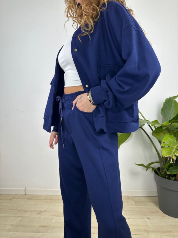 PANTALONI TUTA SIMON LUMINA BLU