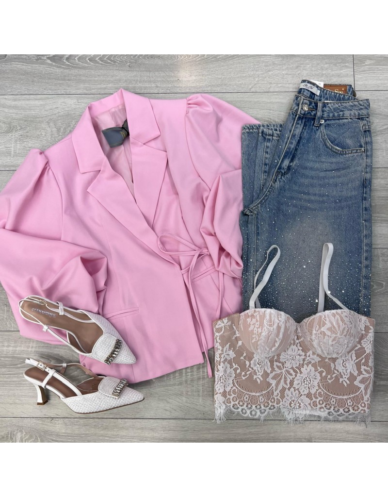 GIACCA CARTAGENA ROSA