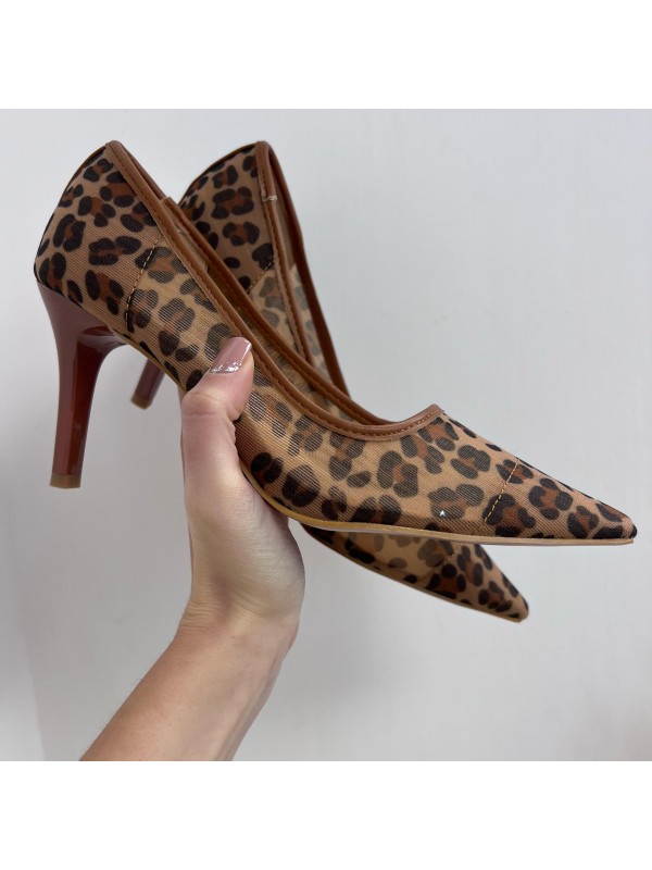 DECOLLETE LEOPARD