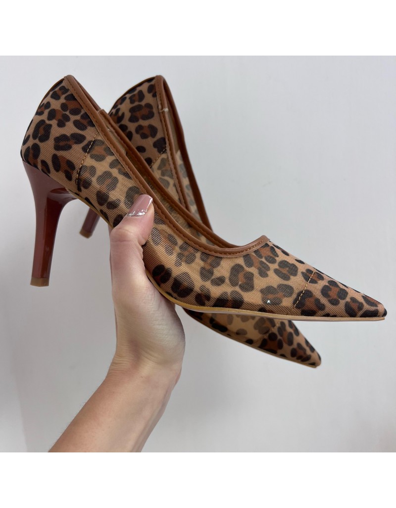 DECOLLETE LEOPARD
