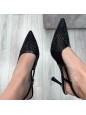 SLINGBACK ARMONIA NERO